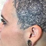 Tattoos - Mandala Head Design - 112351